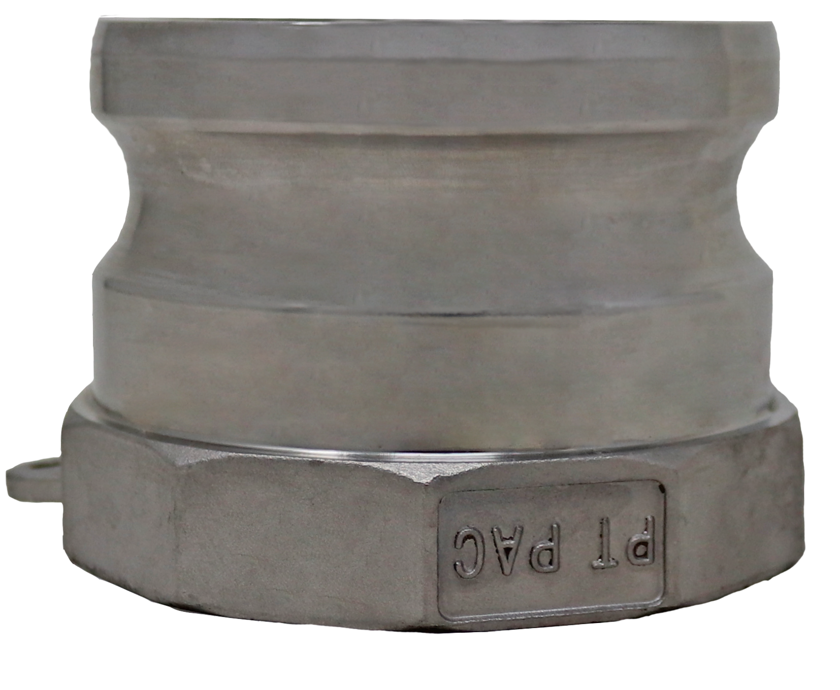PT Coupling CF60146040 Reducer Adapter, 6 in Type A x 4 in FNPT, Aluminum